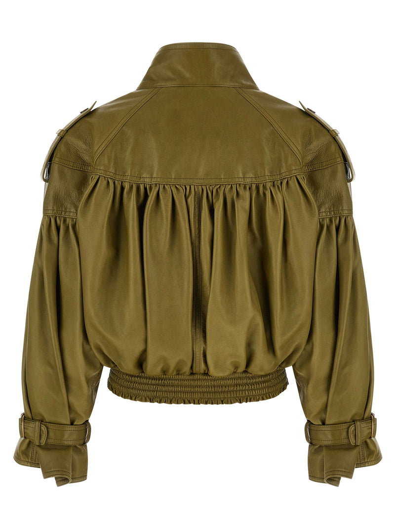 Chloé Chloé Smock Leather Jacket