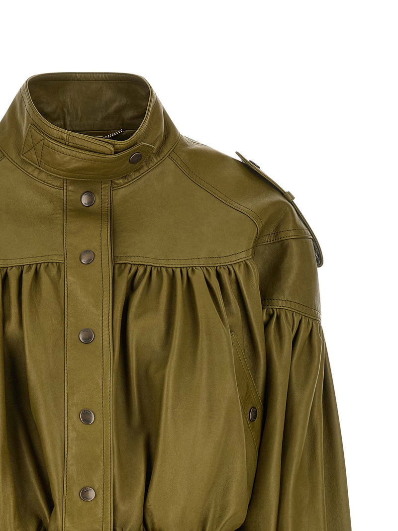 Chloé Chloé Smock Leather Jacket