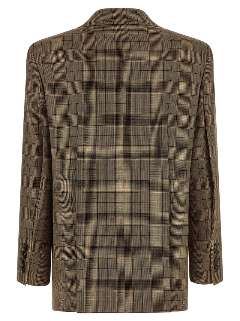 Chloé Chloé Check Double-breasted Blazer