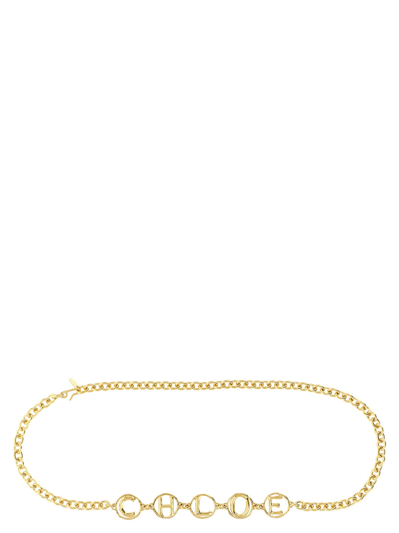 Chloé Chloé Script Jewel Belt