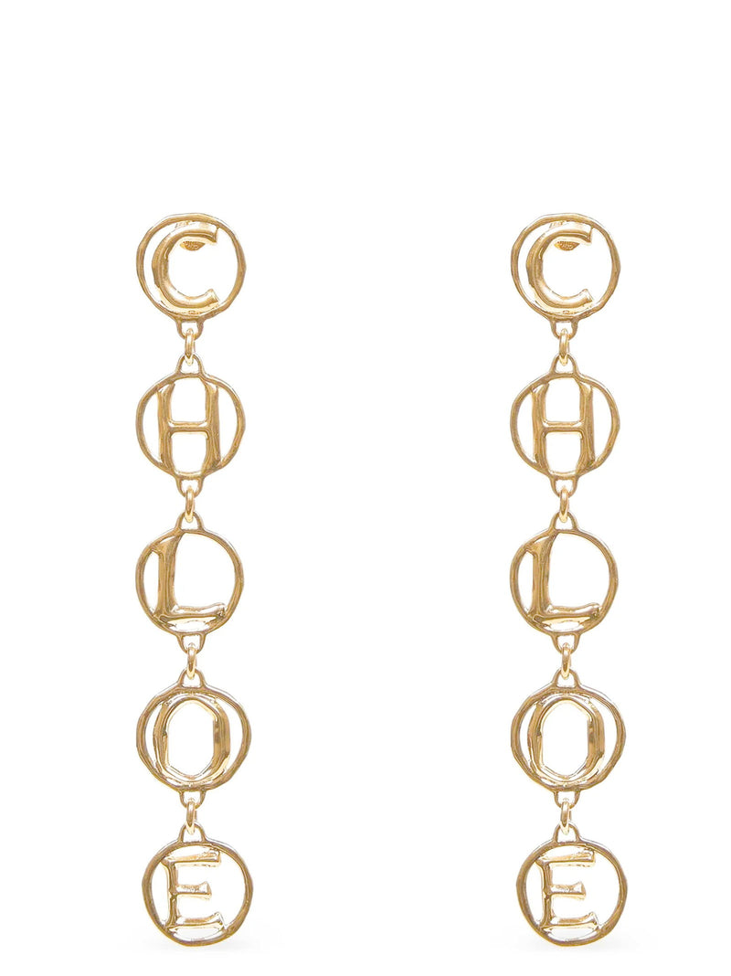 Chloé Chloé Script Earrings