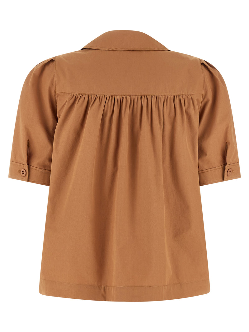 Chloé Chloé Logo Embroidery Shirt