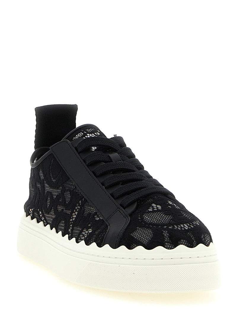 Chloé Chloé Lauren Lace Sneakers