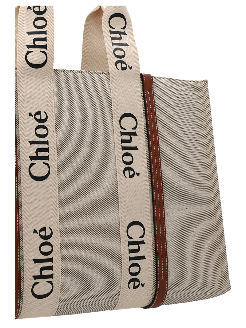 Chloé Chloé Medium Woody Shopping Bag