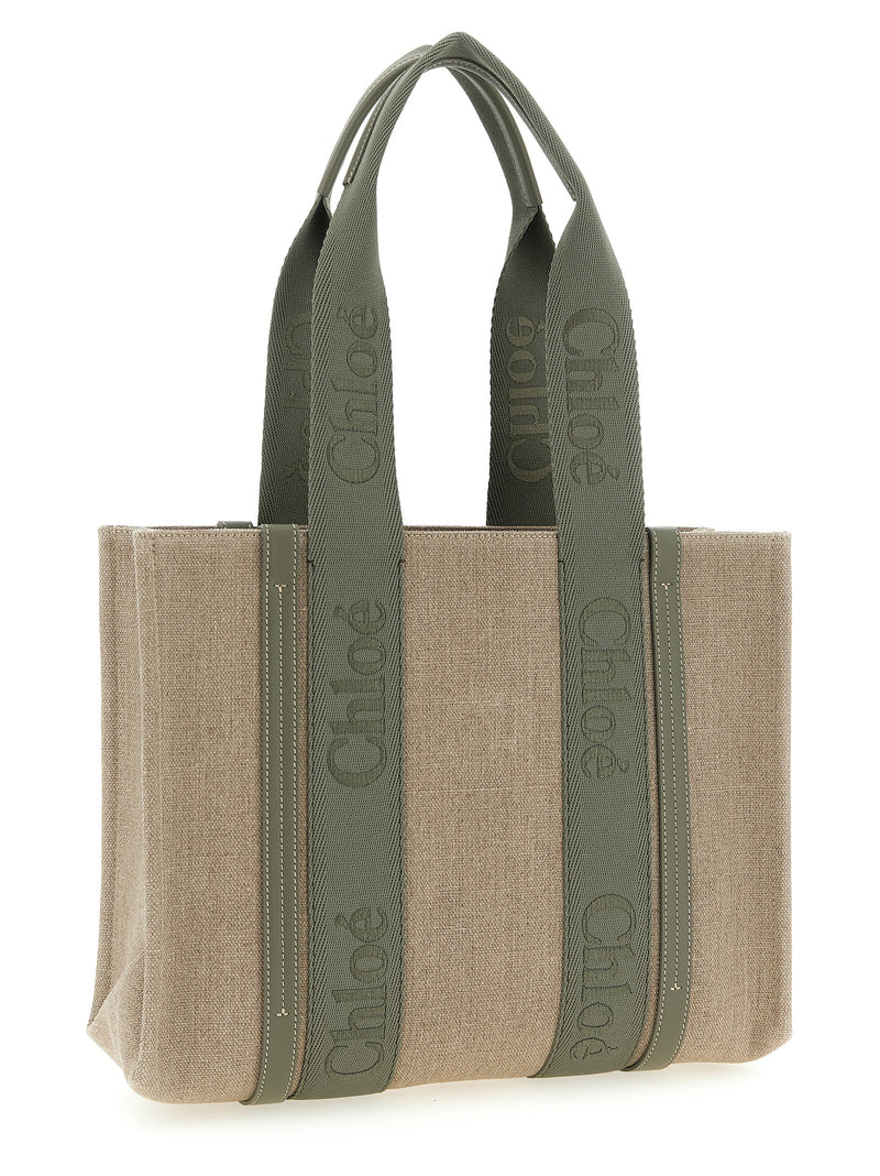 Chloé Chloé Medium Woody Shopping Bag