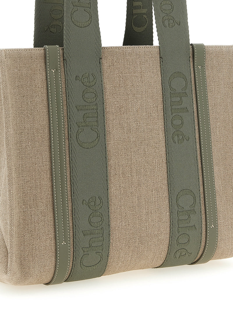 Chloé Chloé Medium Woody Shopping Bag