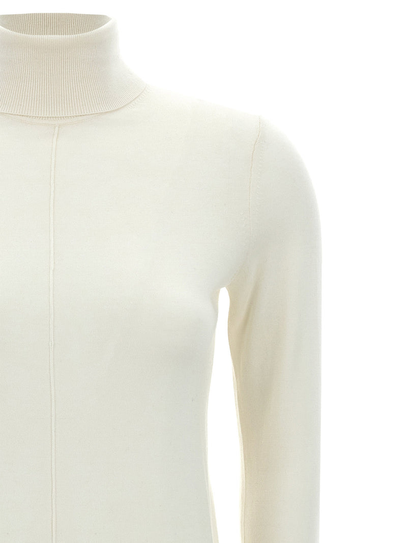 Chloé Logo Embroidery Turtleneck Sweater | Urbalenti™ NYC