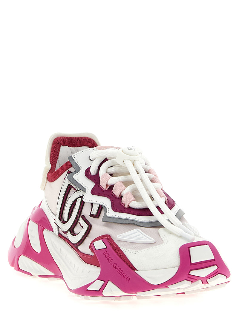 Dolce & Gabbana Day Faster Sneaker - Suede & Leather - Style AL7798B913... | Urbalenti™ NYC