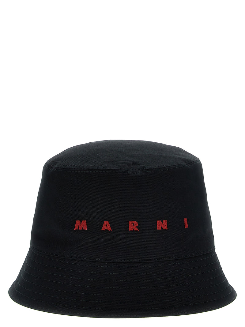 Marni Logo Embroidery Bucket Hat | Urbalenti™ NYC