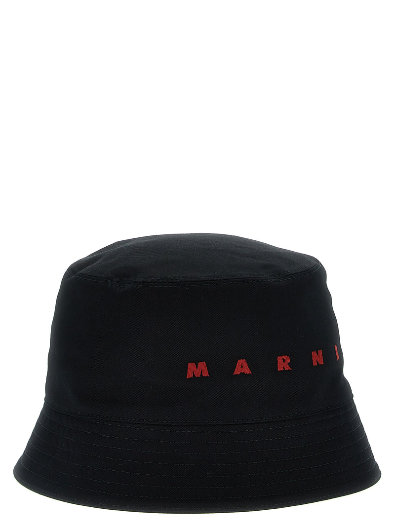 Marni Logo Embroidery Bucket Hat | Urbalenti™ NYC