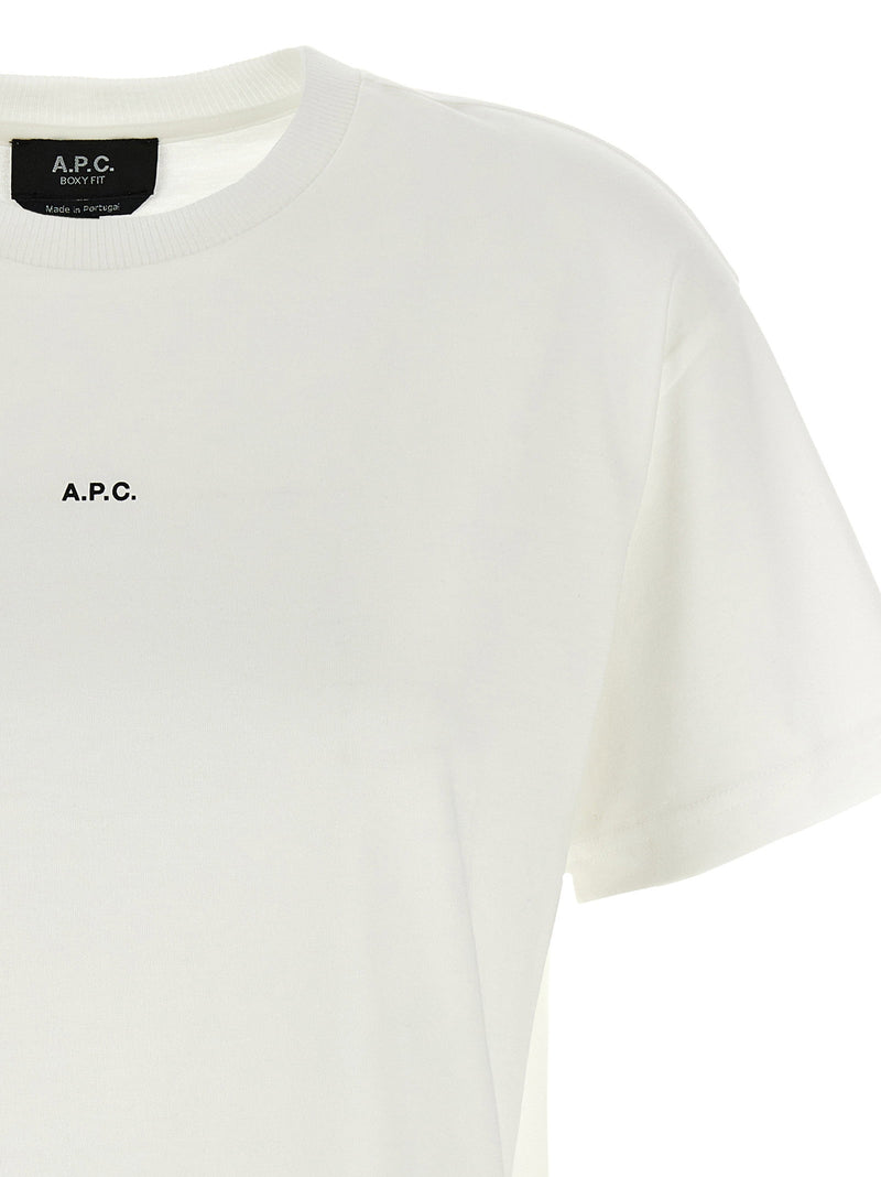 A.p.c. A.p.c. Boxy Micro Logo T-shirt