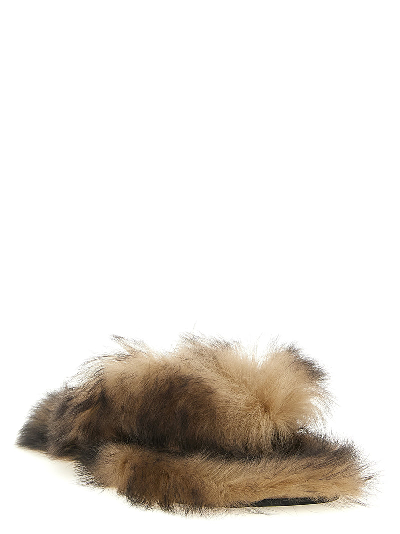 Dolce & Gabbana Dolce & Gabbana Sheepskin Sandals