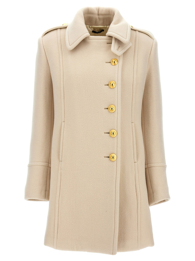 Tom Ford Single-breasted Wool Coat | Urbalenti™ NYC
