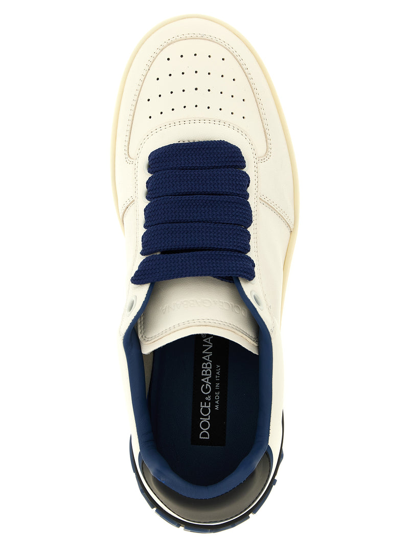 Dolce & Gabbana Leather Low Top Sneakers