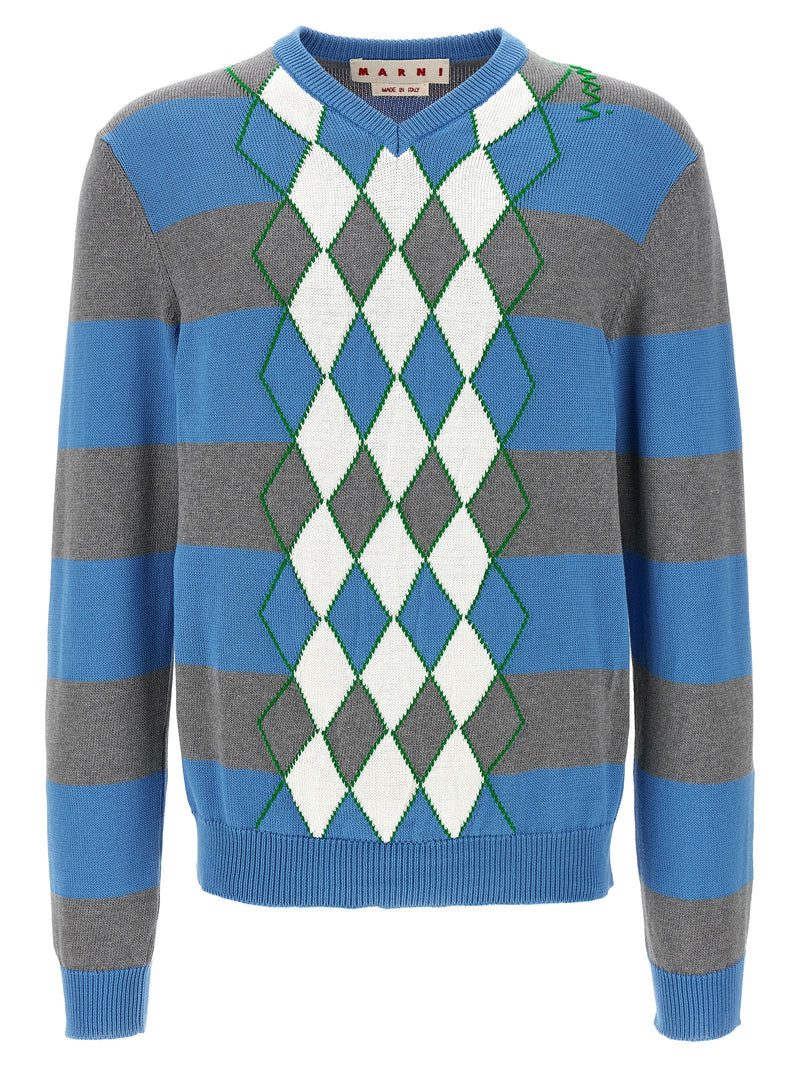 Marni Argyle Sweater | Urbalenti™ NYC
