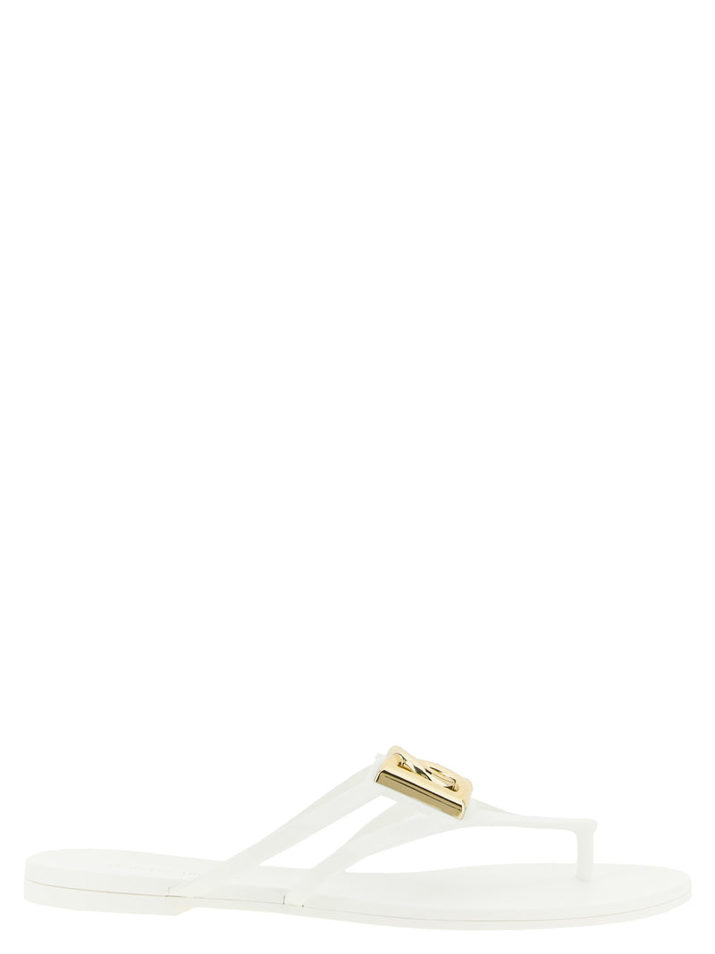 Dolce & Gabbana Beachwear Slides - Gold Rubber - Style 780001 | Urbalent... | Urbalenti™ NYC