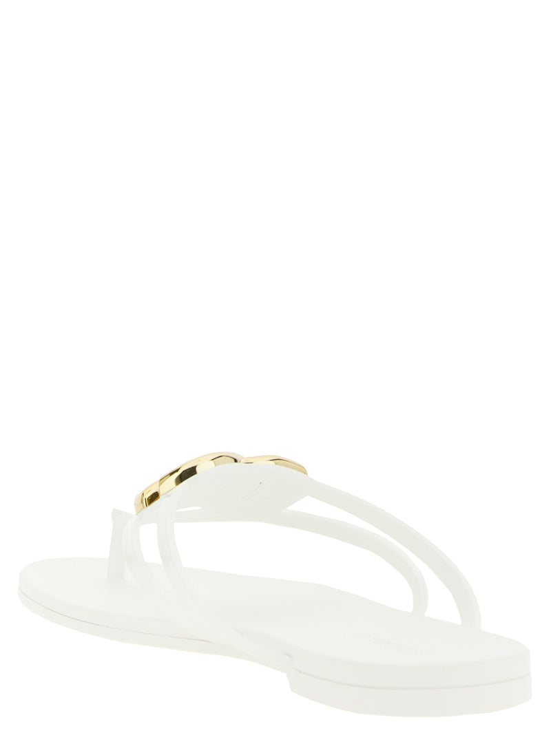 Dolce & Gabbana Beachwear Slides - Gold Rubber - Style 780001 | Urbalent... | Urbalenti™ NYC