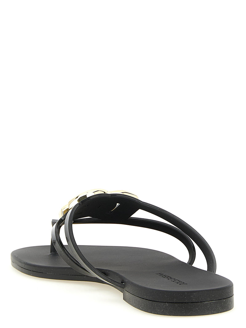 Dolce & Gabbana Beachwear Slides - Rubber - Style 78E831 | Urbalenti | U... | Urbalenti™ NYC