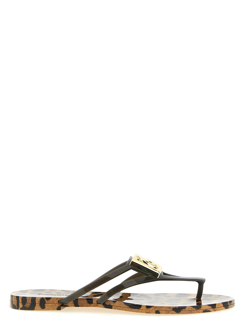Dolce & Gabbana Beachwear Slides | Urbalenti™ NYC