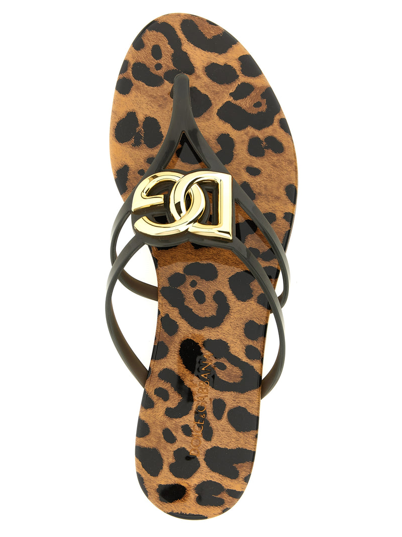 Dolce & Gabbana Beachwear Slides | Urbalenti™ NYC
