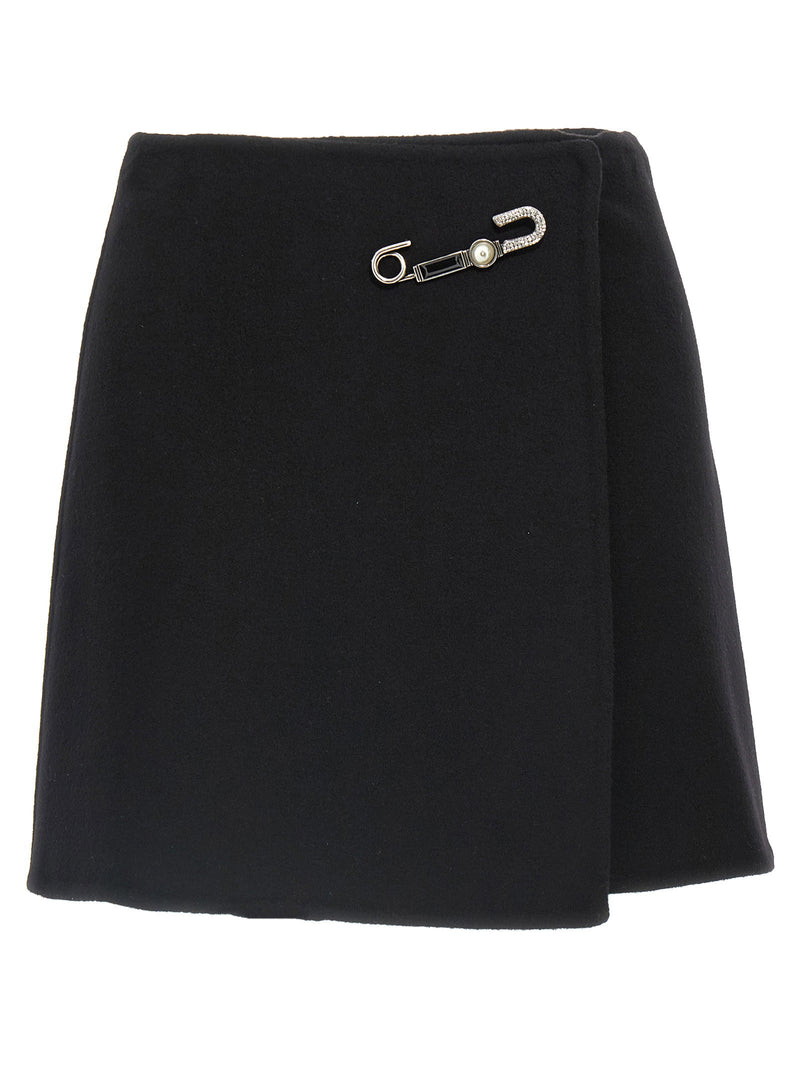 Ermanno Scervino Ermanno Scervino Jewel Pin Skirt