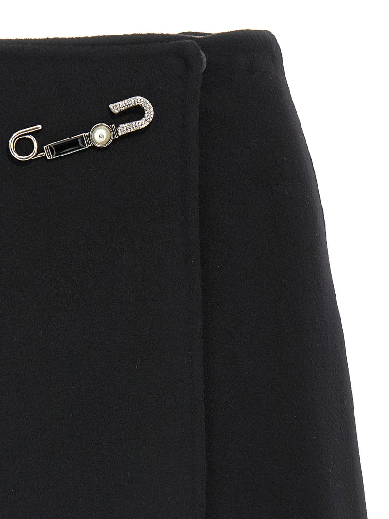 Ermanno Scervino Ermanno Scervino Jewel Pin Skirt