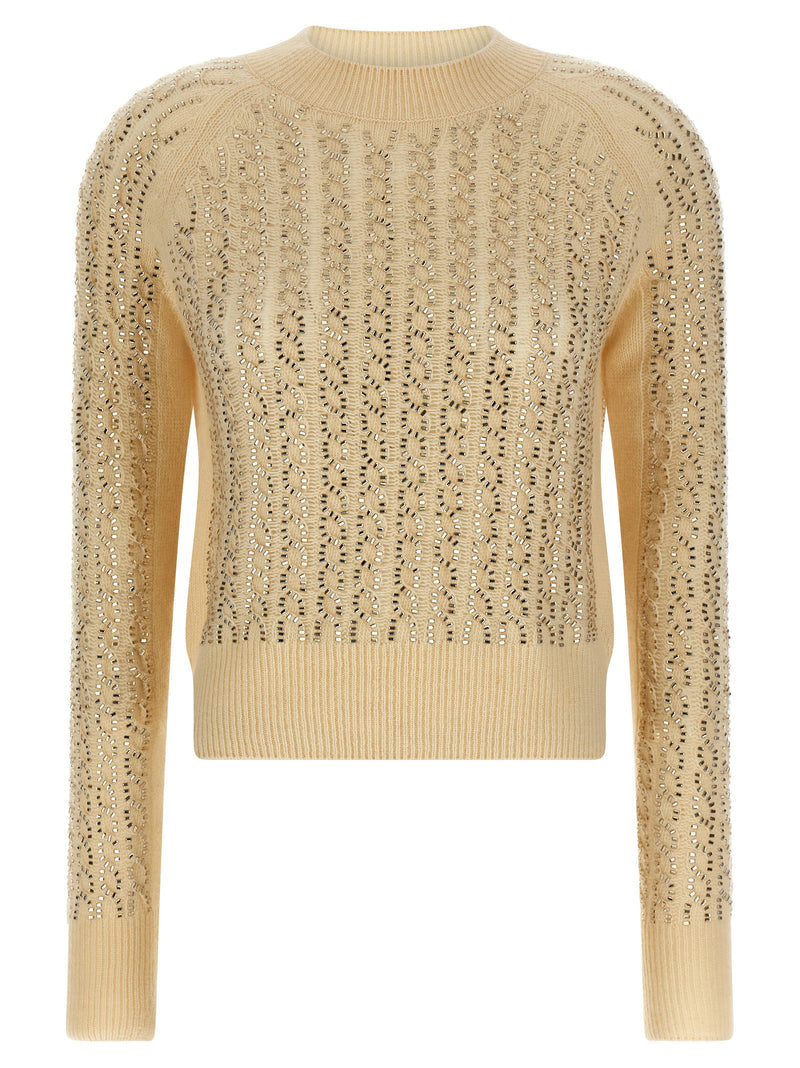 Ermanno Scervino Ermanno Scervino Baguette Studded Sweater