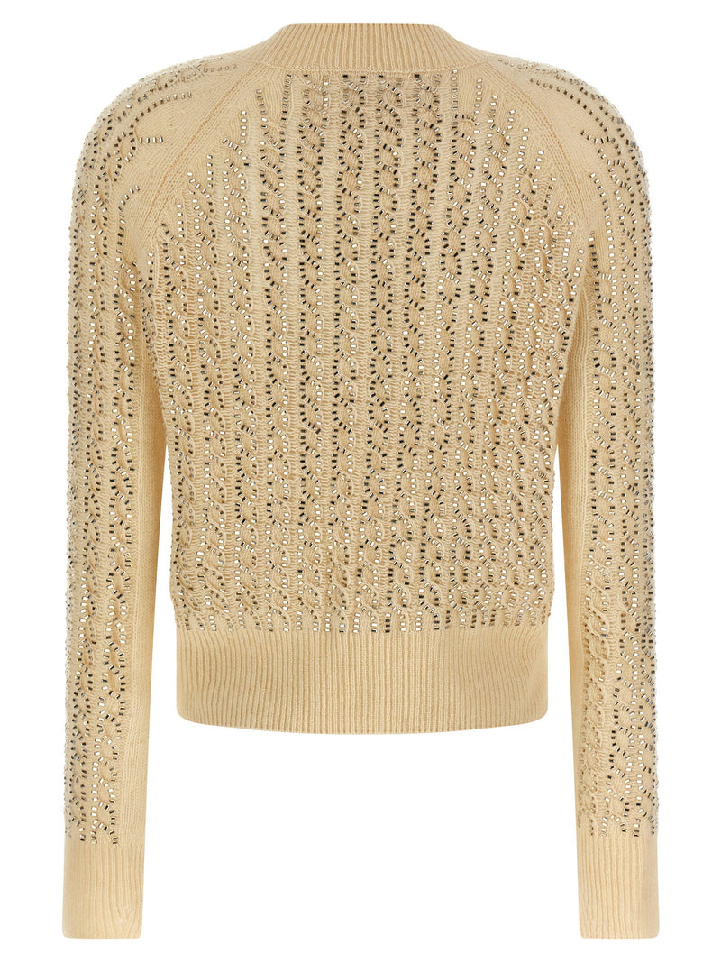 Ermanno Scervino Ermanno Scervino Baguette Studded Sweater