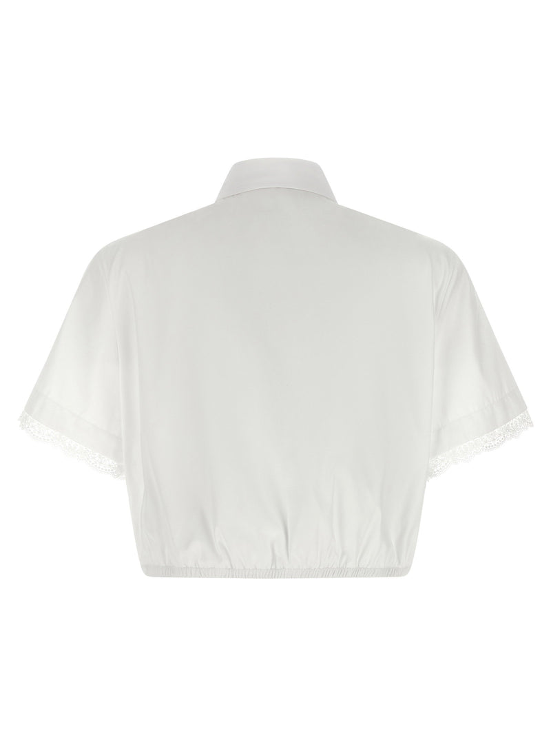 Ermanno Scervino Ermanno Scervino Lace Insert Shirt