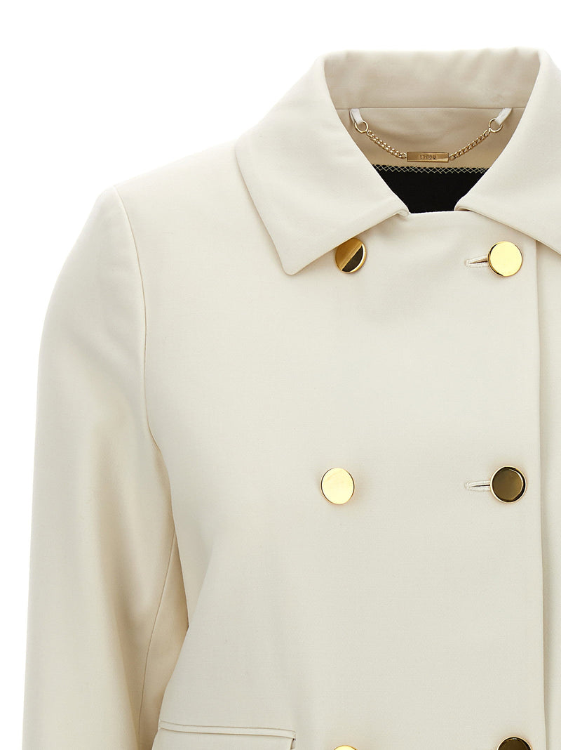 Kiton Kiton Cropped Double-breasted Jacket