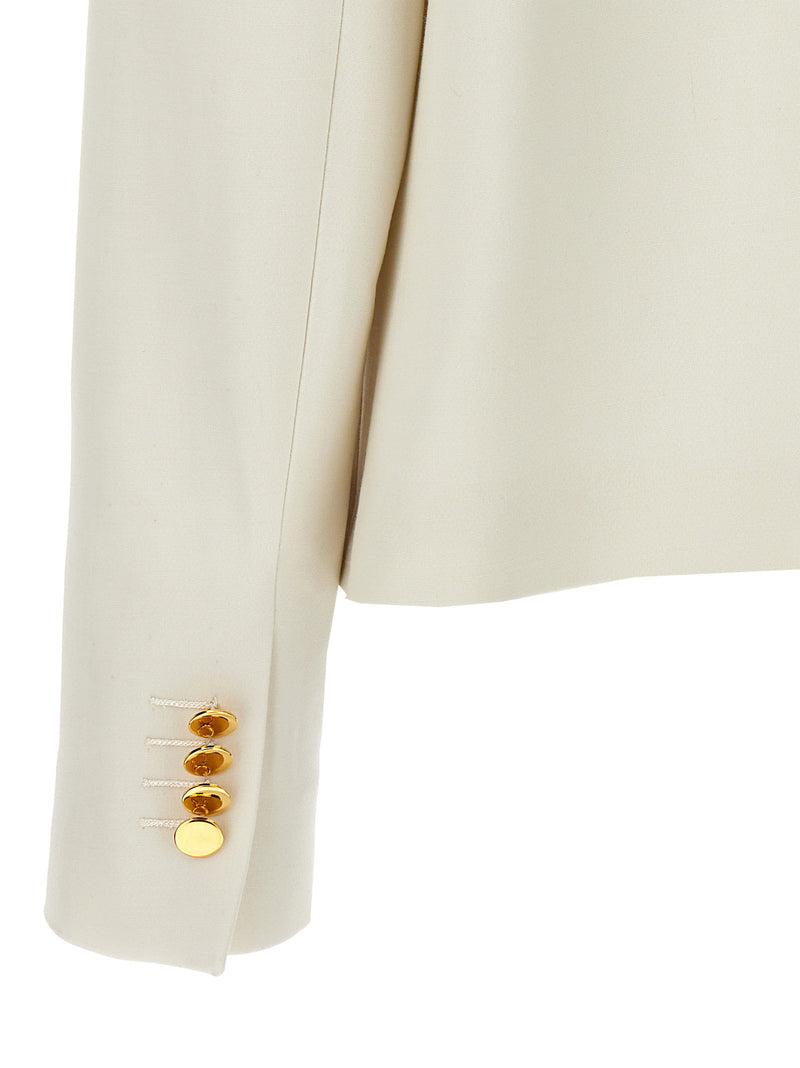 Kiton Kiton Cropped Double-breasted Jacket