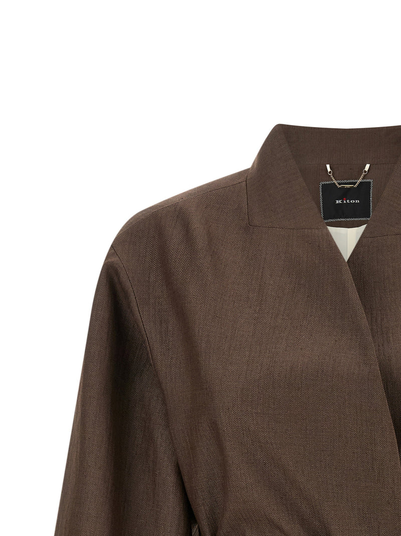 Kiton Kiton Linen Blend Blazer