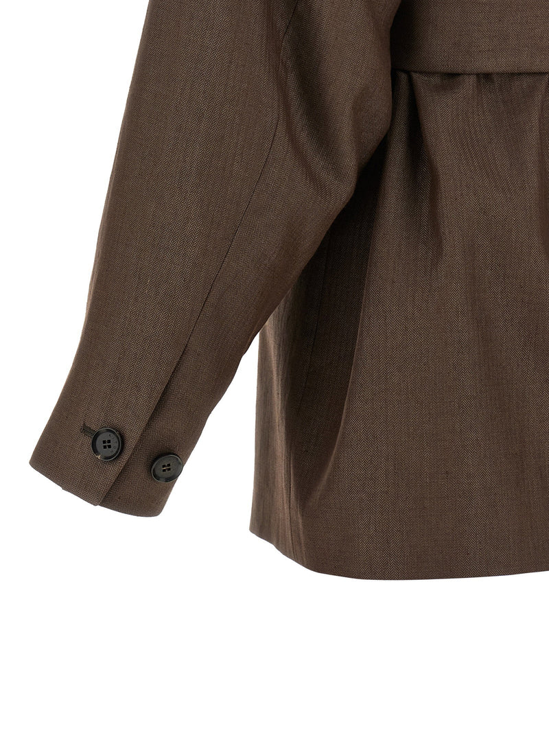 Kiton Kiton Linen Blend Blazer