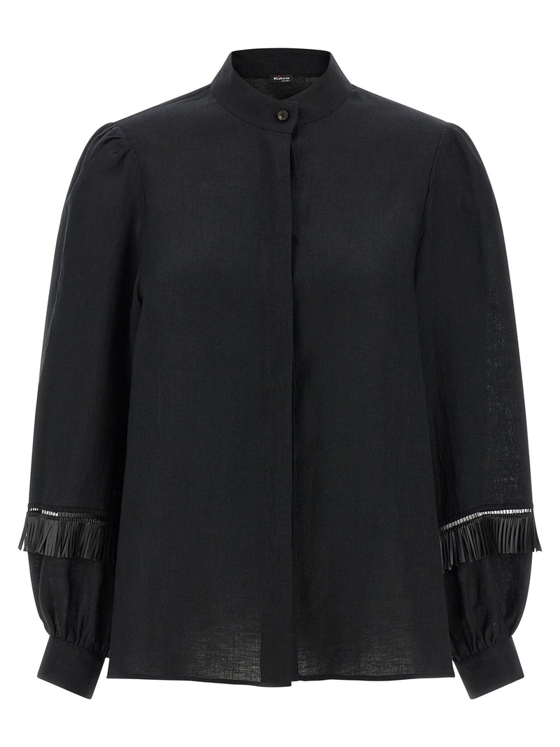 Kiton Kiton Fringed Shirt