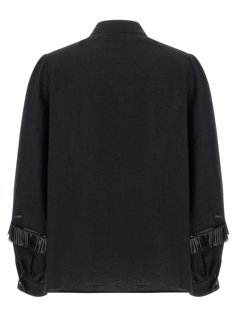 Kiton Kiton Fringed Shirt
