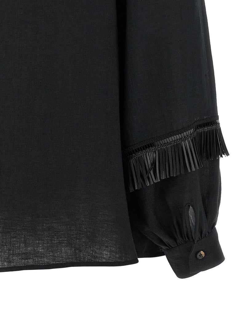 Kiton Kiton Fringed Shirt