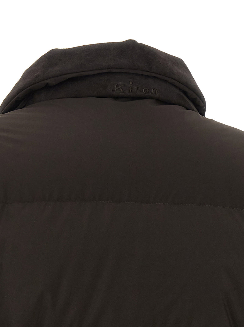 Kiton Kiton Drawstring Down Jacket