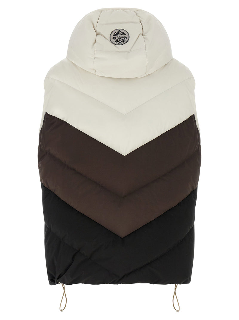 Kiton Kiton Chevron Stitching Padded Vest
