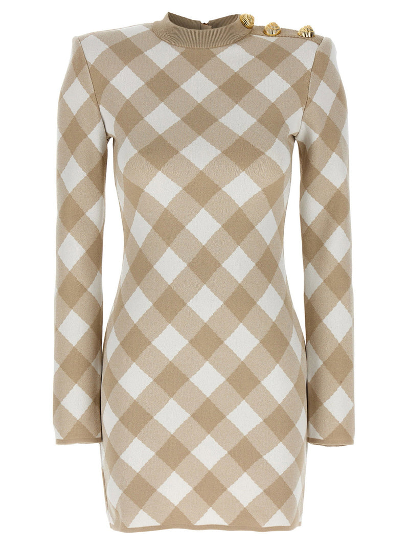Balmain Balmain Vichy Dress
