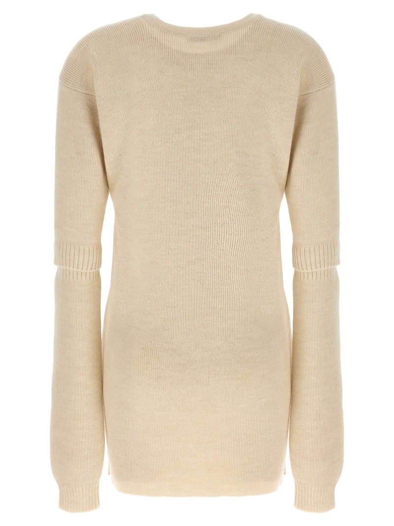 Lemaire Lemaire Knitted Dress With Removable Sleeves