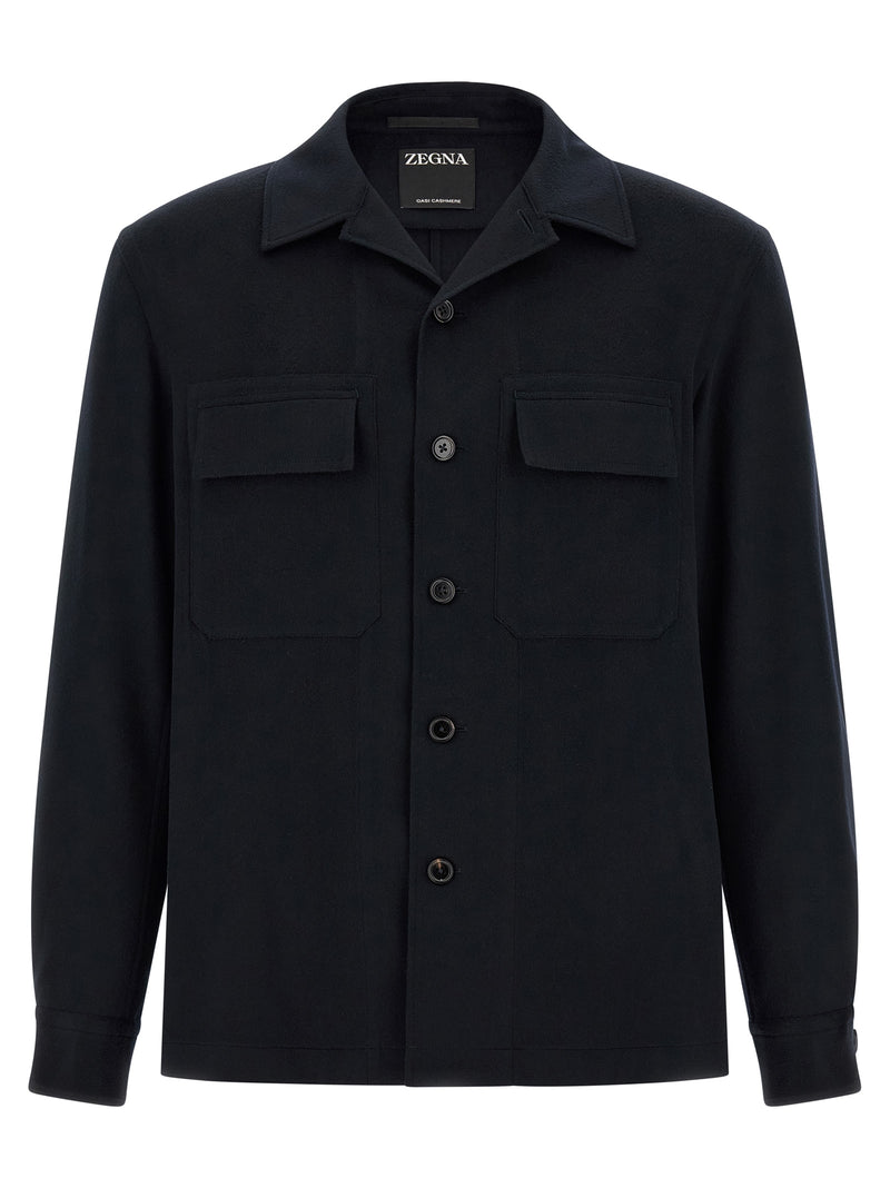 Zegna Alba Overshirt - Leather - Style T6B923G054 | Urbalenti | Urbalent... | Urbalenti™ NYC