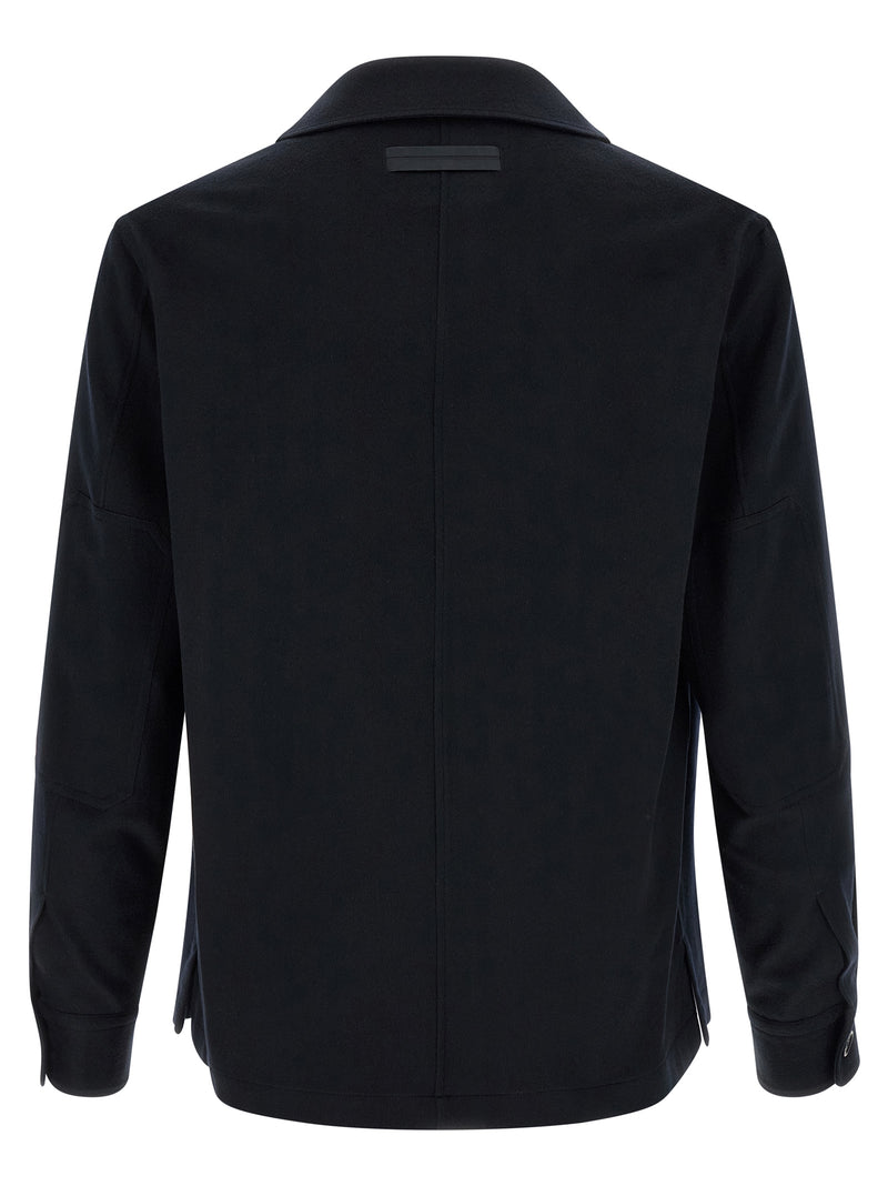 Zegna Alba Overshirt - Leather - Style T6B923G054 | Urbalenti | Urbalent... | Urbalenti™ NYC