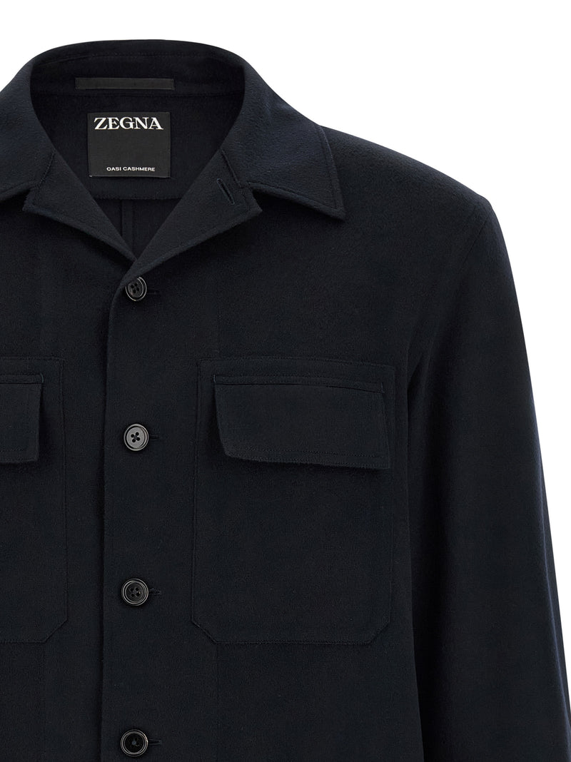 Zegna Alba Overshirt - Leather - Style T6B923G054 | Urbalenti | Urbalent... | Urbalenti™ NYC