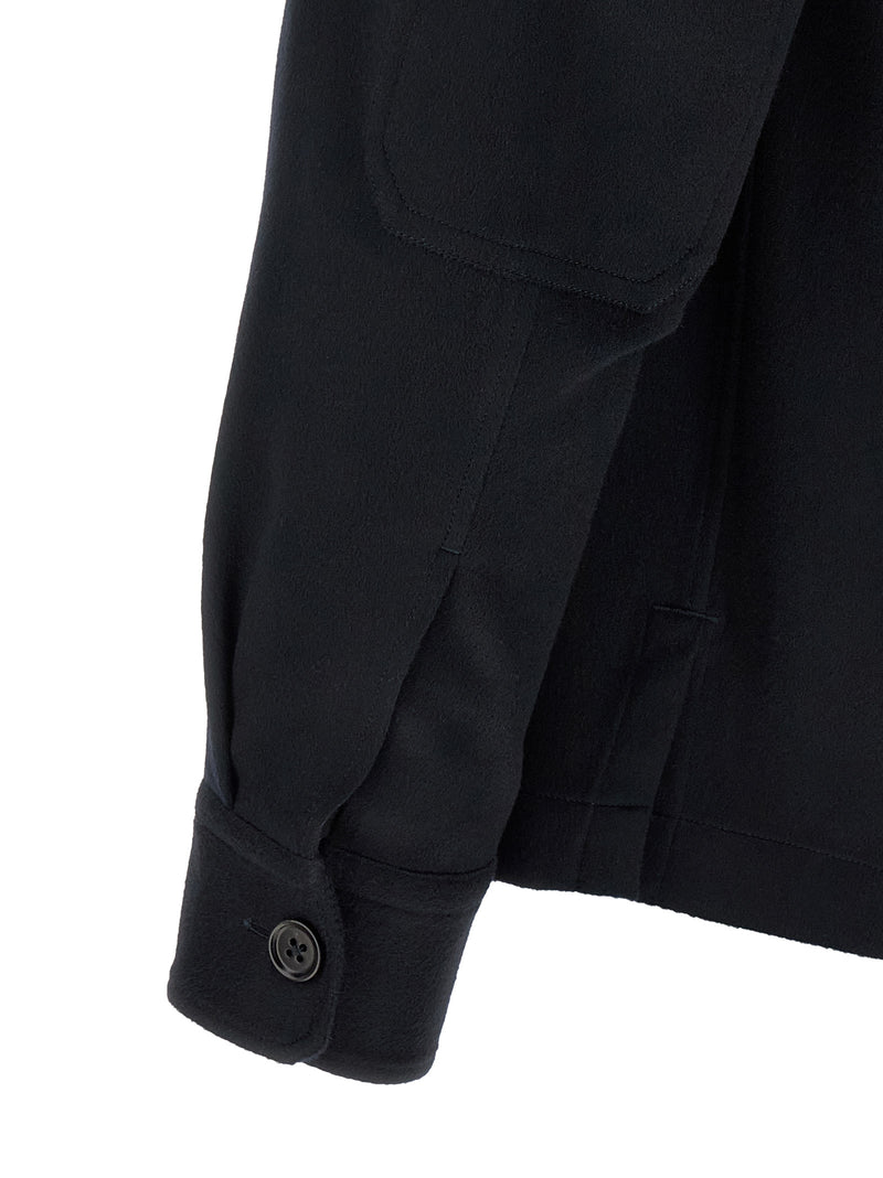 Zegna Alba Overshirt - Leather - Style T6B923G054 | Urbalenti | Urbalent... | Urbalenti™ NYC