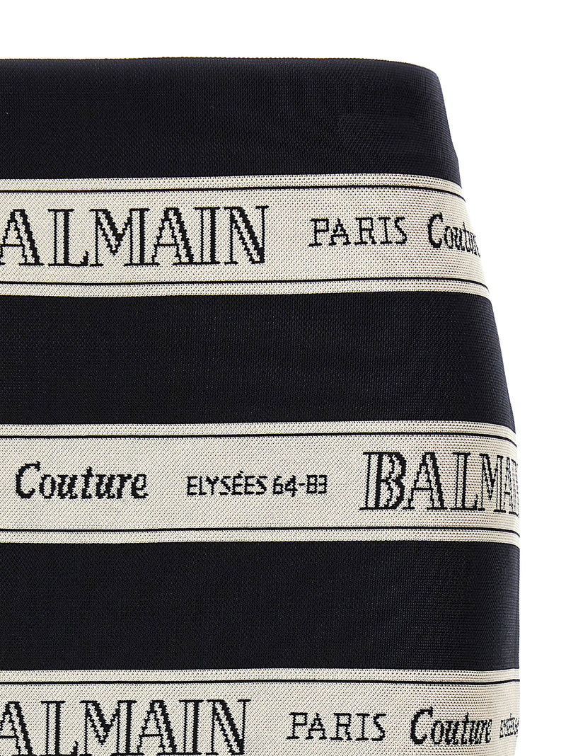 Balmain Nastro Balmain Skirt