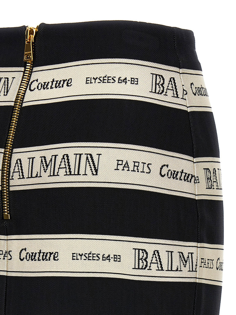 Balmain Nastro Balmain Skirt