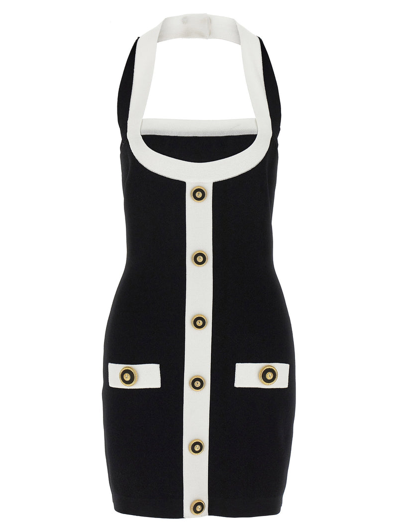 Balmain Balmain Filo Leone Catena Dress