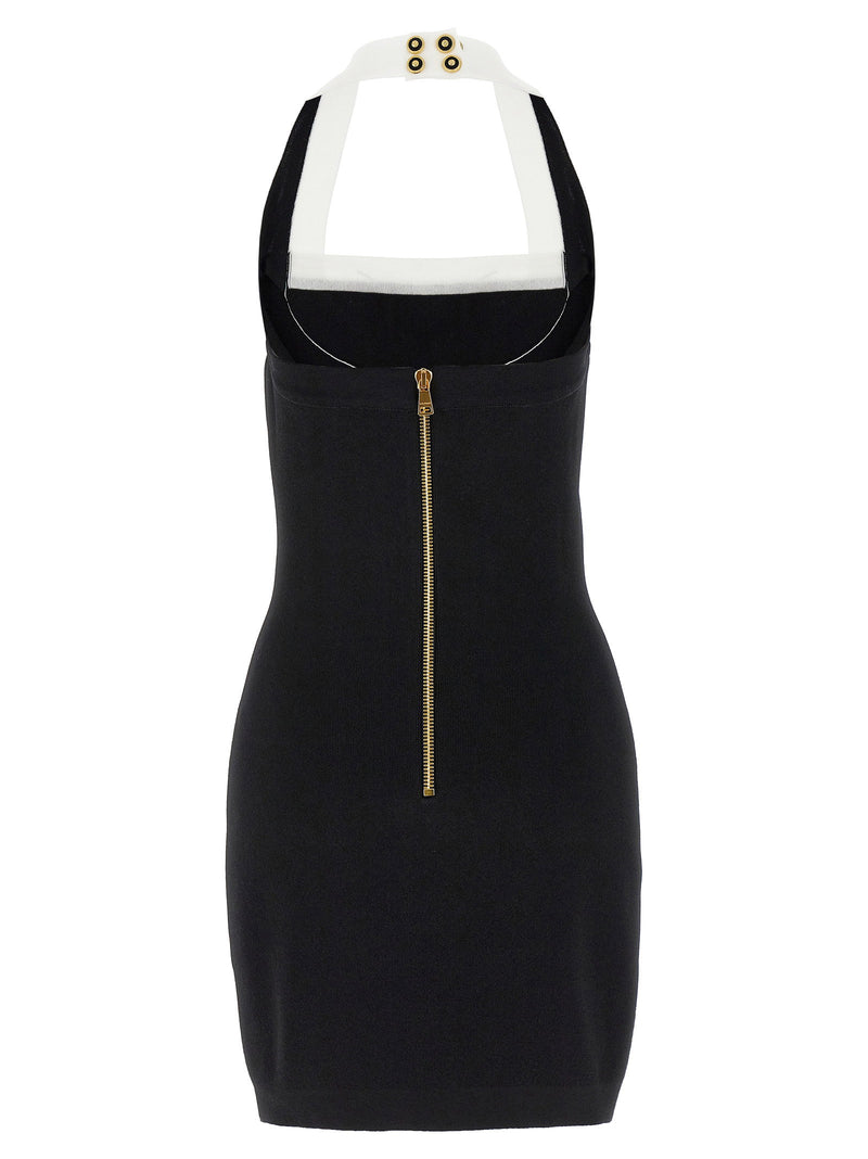 Balmain Balmain Filo Leone Catena Dress
