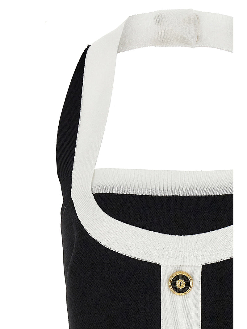 Balmain Balmain Filo Leone Catena Dress