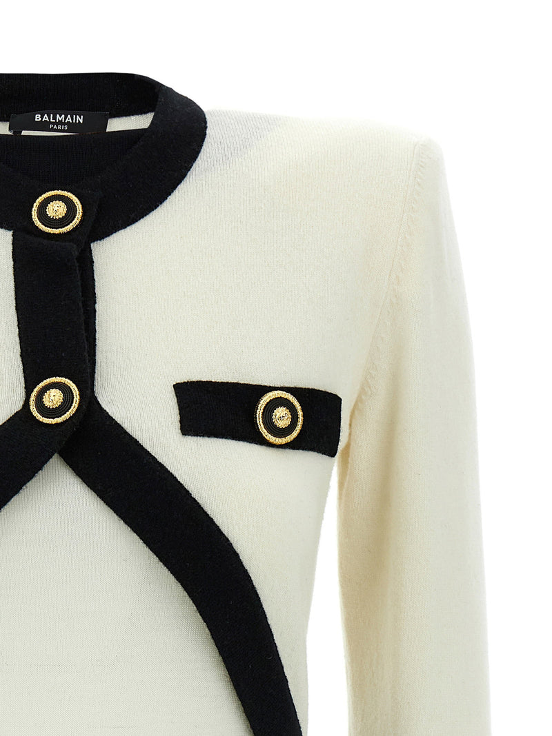 Balmain Balmain Filo Leone Catena Dress